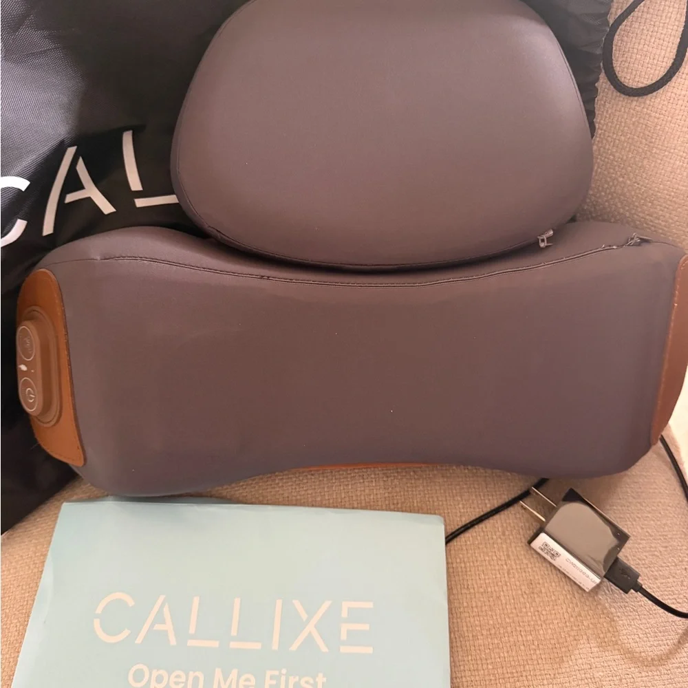Gray and Brown Massage Pillow - Picture 2 of 2